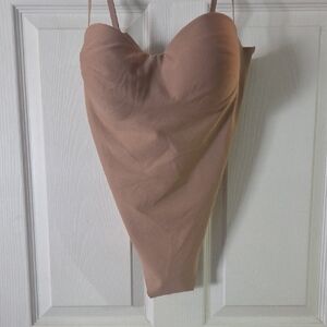 SKIMS Tan Shapewear Bodysuit